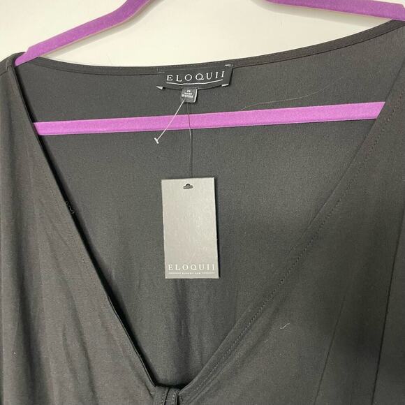 Eloquii NWT Black Dress 26 - Picture 5 of 7